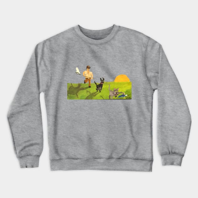 Apex Predator at Sunrise Crewneck Sweatshirt by jpat6000